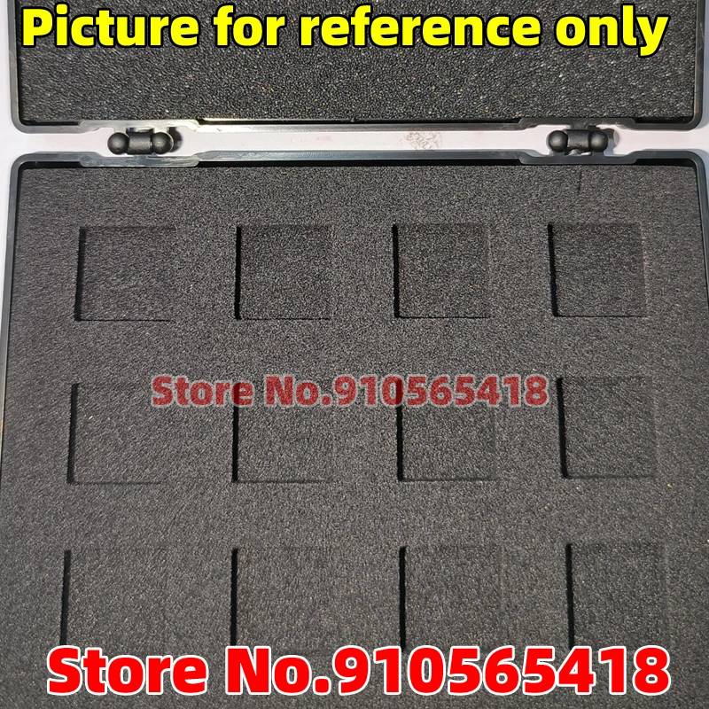 1PCS Anti-static box Electronic components IC Plastic box Sample