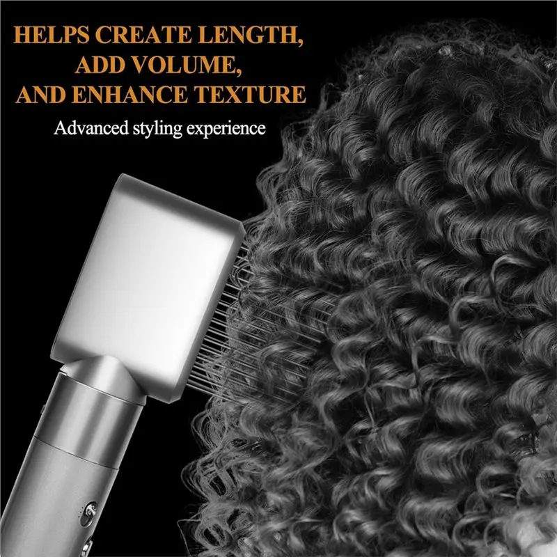B82B-Comb N Nozzle Attachment Wide Tooth For Dyson Airwrap HS01 HS05 HS08 Hair Straightener Accessory