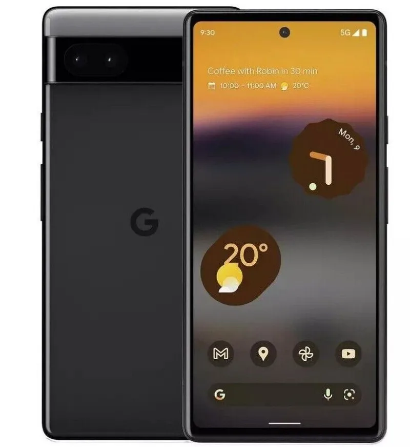 Imagem -02 - Smartphone Google Pixel 6a Desbloqueado Original 6gb de Ram 128gb Rom Celular 61 Nfc Octa Core Google Tensor 5g Bar Android