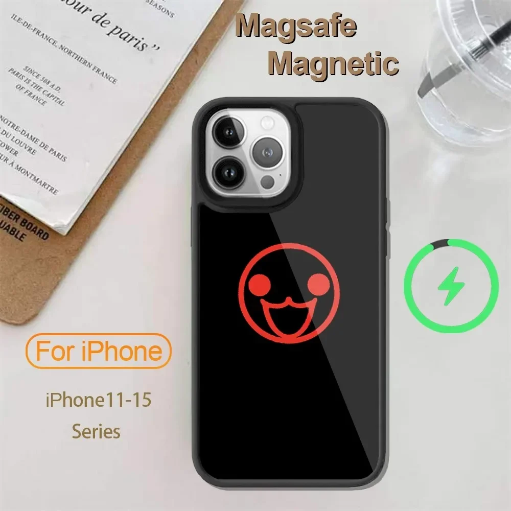 Hot Game Taiko no Tatsujin  Phone Case  For iPhone 14 13 12 11 15 Pro Max Plus Mini Magsafe Wireless Charge Cover