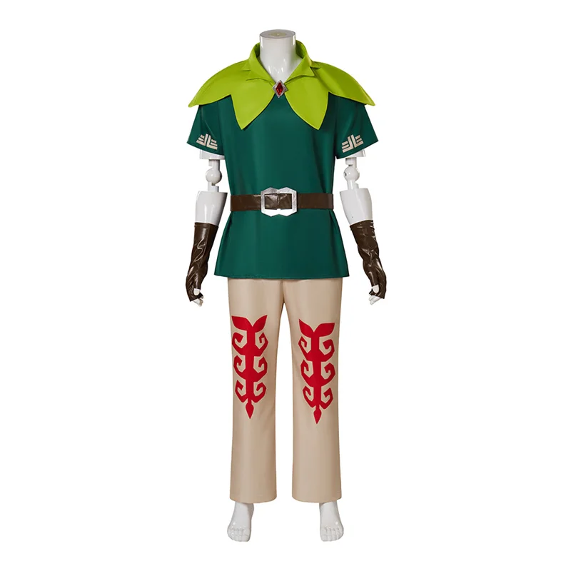 

Game Groose Cosplay Costume Men Top Pants With Belt Full Set Halloween Party Outfits