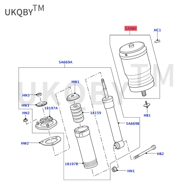 Applicable to ra ng er ov er  Suspension rod fixing bracket swing arm base