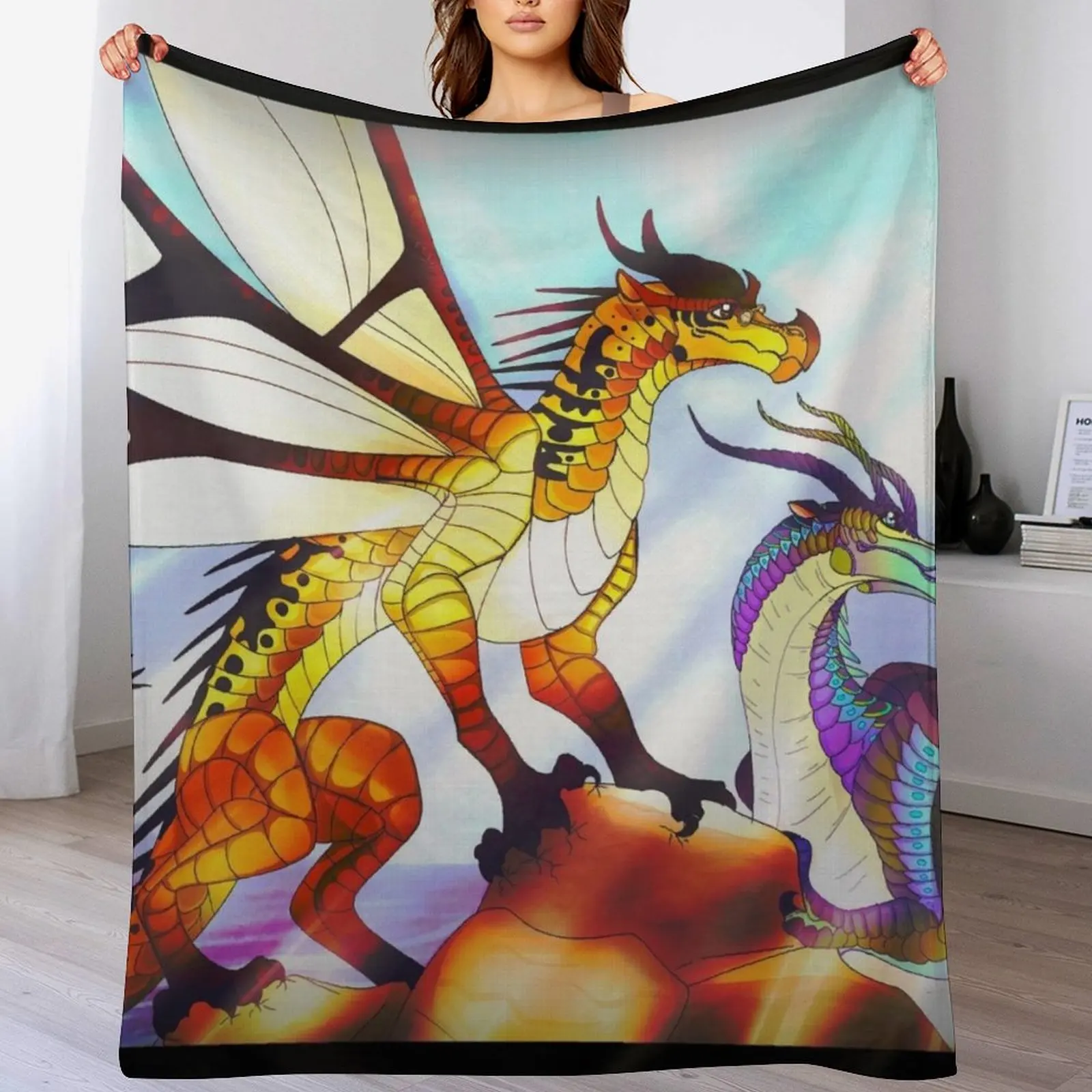 

Cricket & Blue Throw Blanket Bed Fashionable Blankets For Baby Thin Nap Blankets