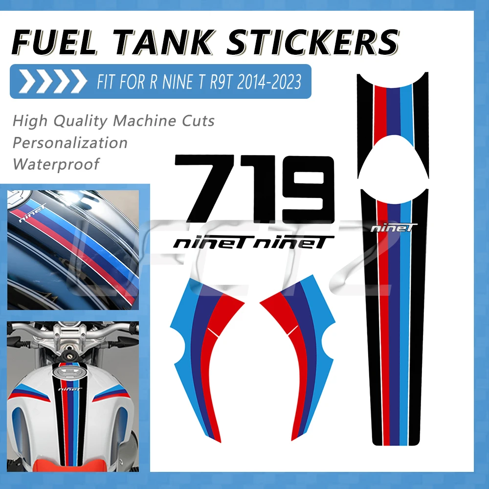 Motorcycle Fuel Tank Pad Protector Sticker Body Decoration Decals Fit for BMW R9T R Nine T R NineT 2014-2023