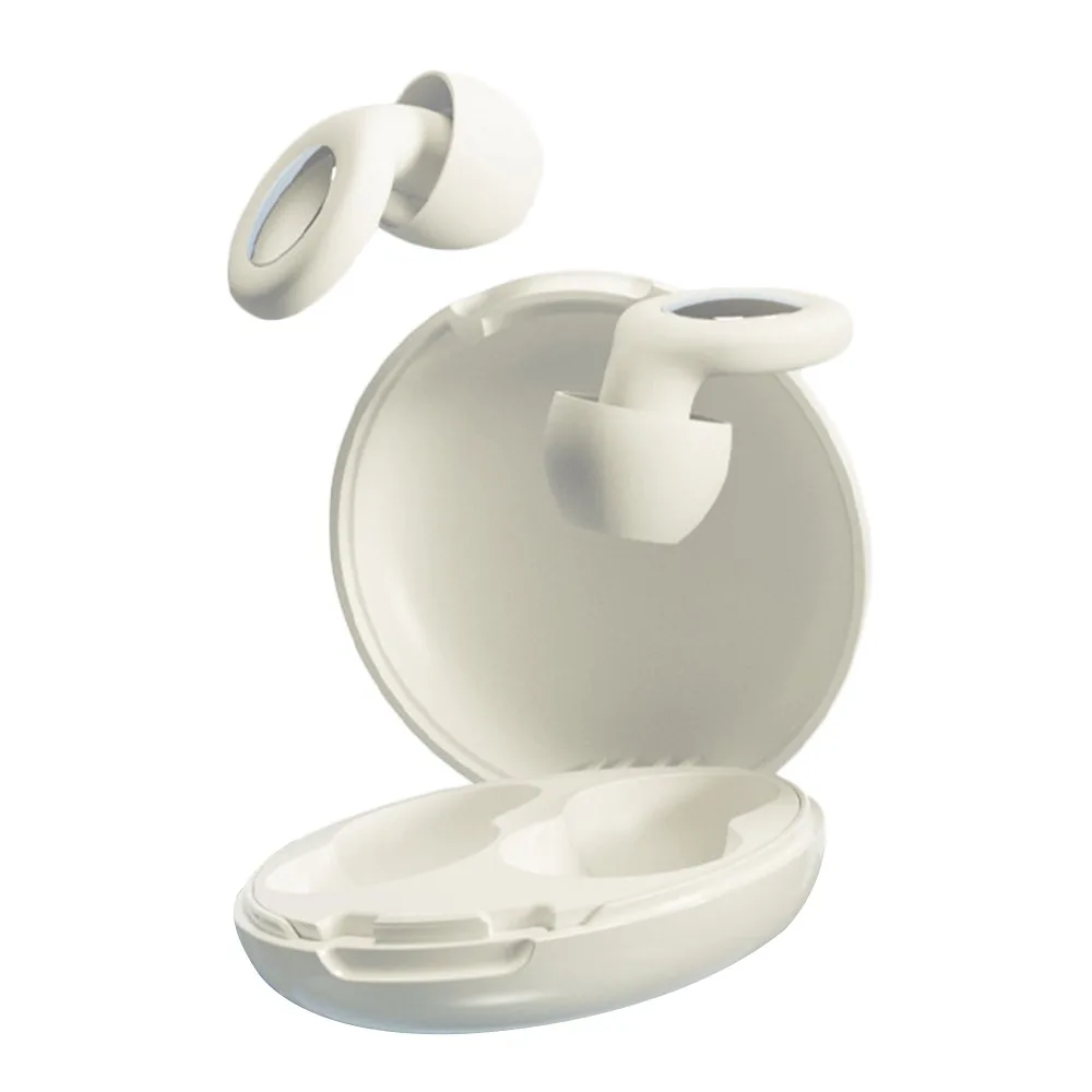 

Reusable Silicone Ear Plug Hearing Protection Noise Canceling Earplugs Washable Soft Sleep Earplugs for Concerts Festivals Focus