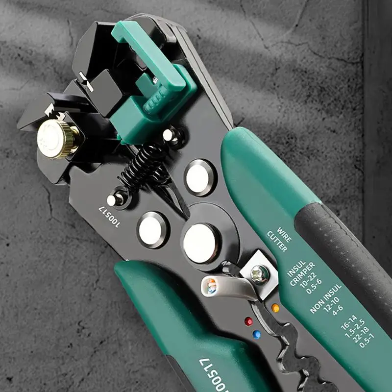 Electrical Wire Strippers Automatic Wire Crimping Pliers Easy And Accurate Crimper Tool For Construction Project Home