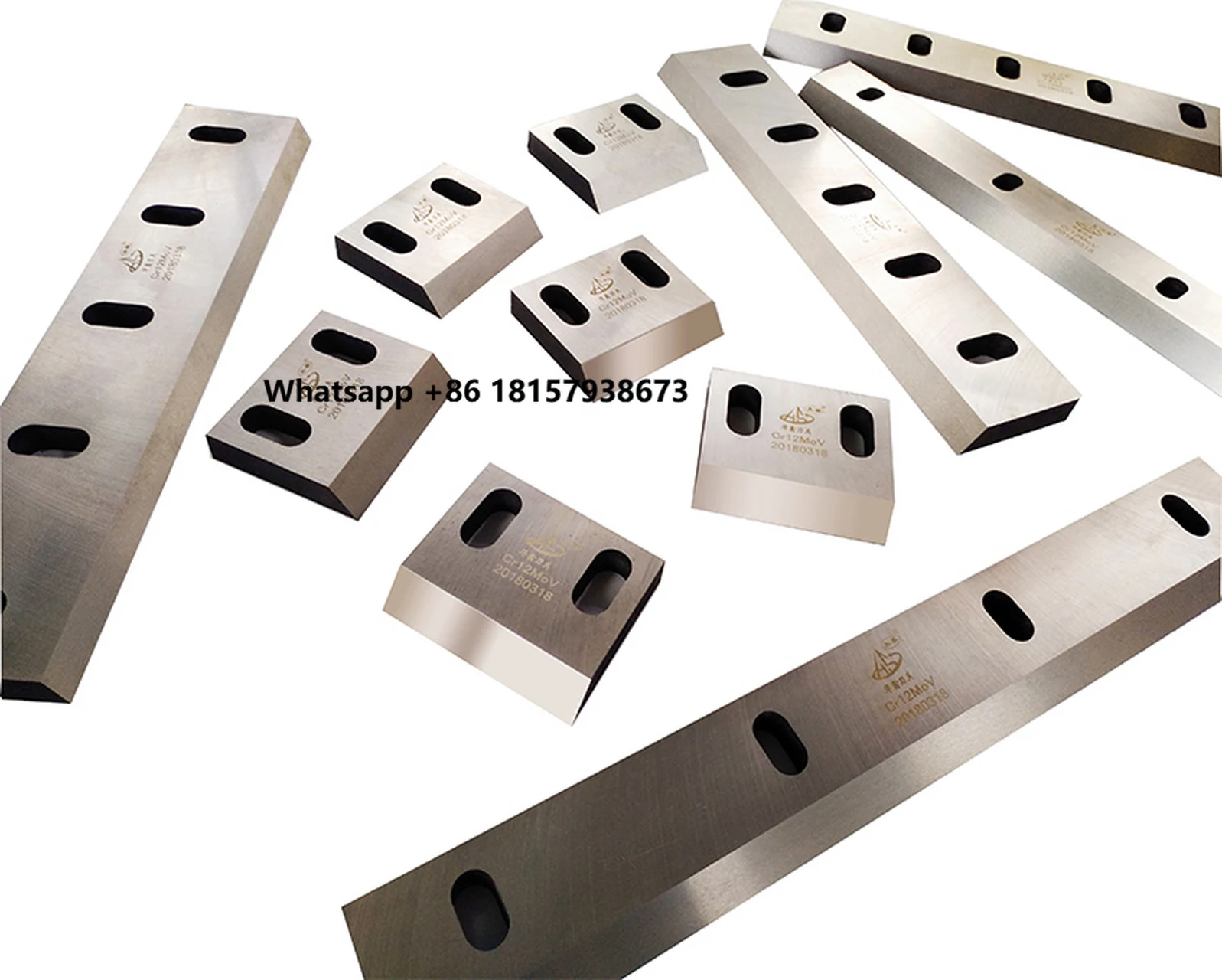 

Industrial Blades Knife Crushing Blades SKD11 Recycling Machinery Parts Accessories
