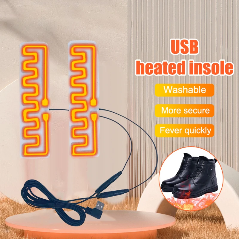 

USB Carbon Fiber Heating Pad Electric Hand Feet Warmer Heated Film Electric Winter Infrared Fever Heat Mat Thermal Pads Mat