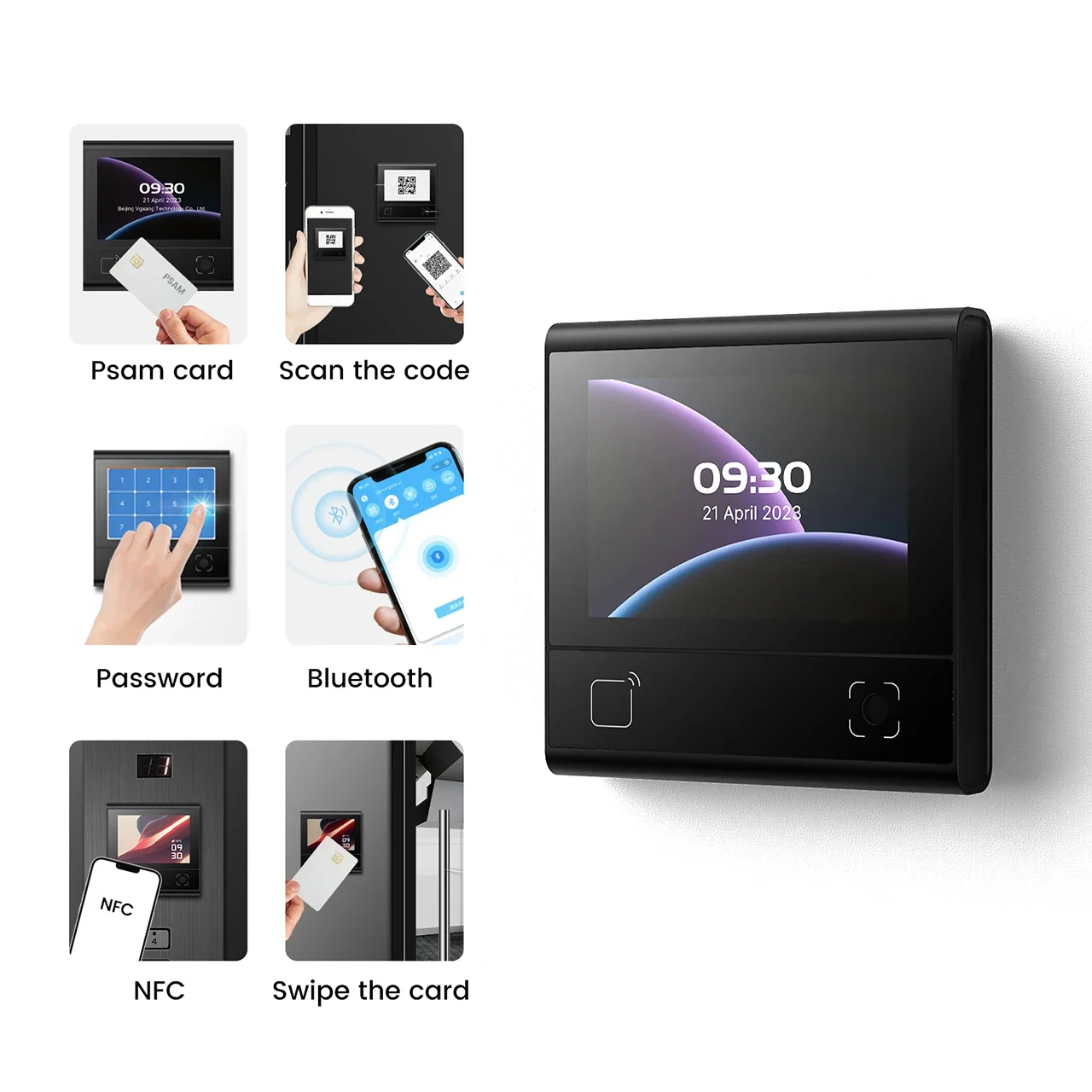 DW200 Ethernet Access Control System RFID Reader Writer NFC Smart Card Writer 13.56MHZ KIOSK VENDING