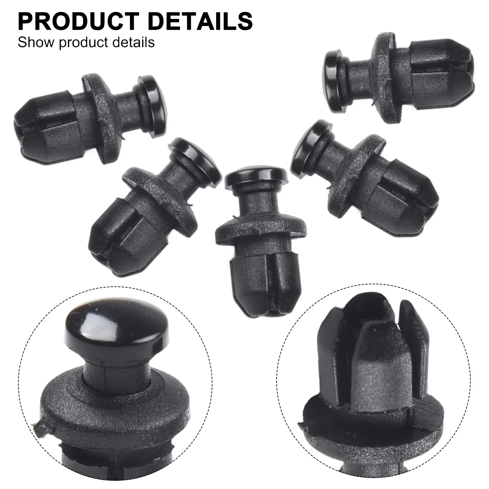 Set Of 10 Nylon Fairing Clips For Honda For Blackbird CBR1100XX 1997 2007 Replacement Motorcycle Bodywork Fasteners