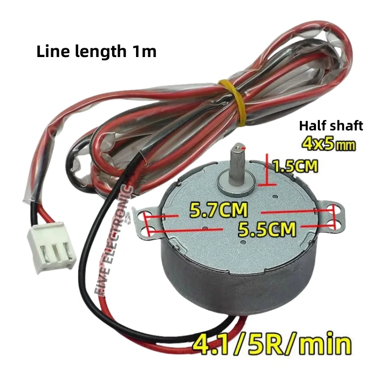 

220V SM014G 50TYZ Air Conditioner Cabinet Air Guide Swing Vane Synchronous Motor Is Suitable For Haier Hitachi OX