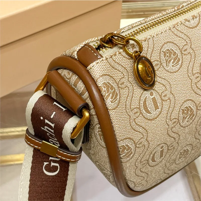 Women\'s handbag genuine leather underarm bag 2024 new designer high-end dumpling bag single shoulder crossbody small bag