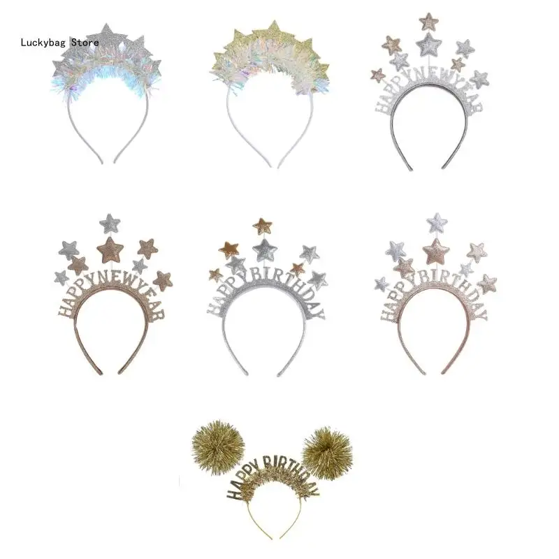 

Comfortable Star Accessory Hairpiece Headband For Party And Wedding Outfits