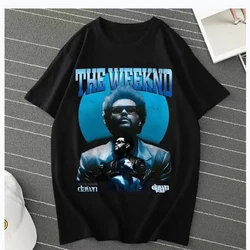 2023 Brand New  Men's  Short Sleeves THE WEEKEND   T Shirt for Female T-shirt Tops Woman Korean Tshirt Teens 80110