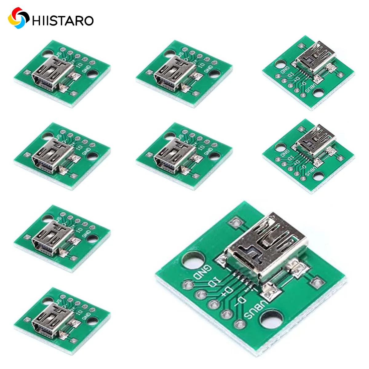 10Pcs Mini Usb To D…