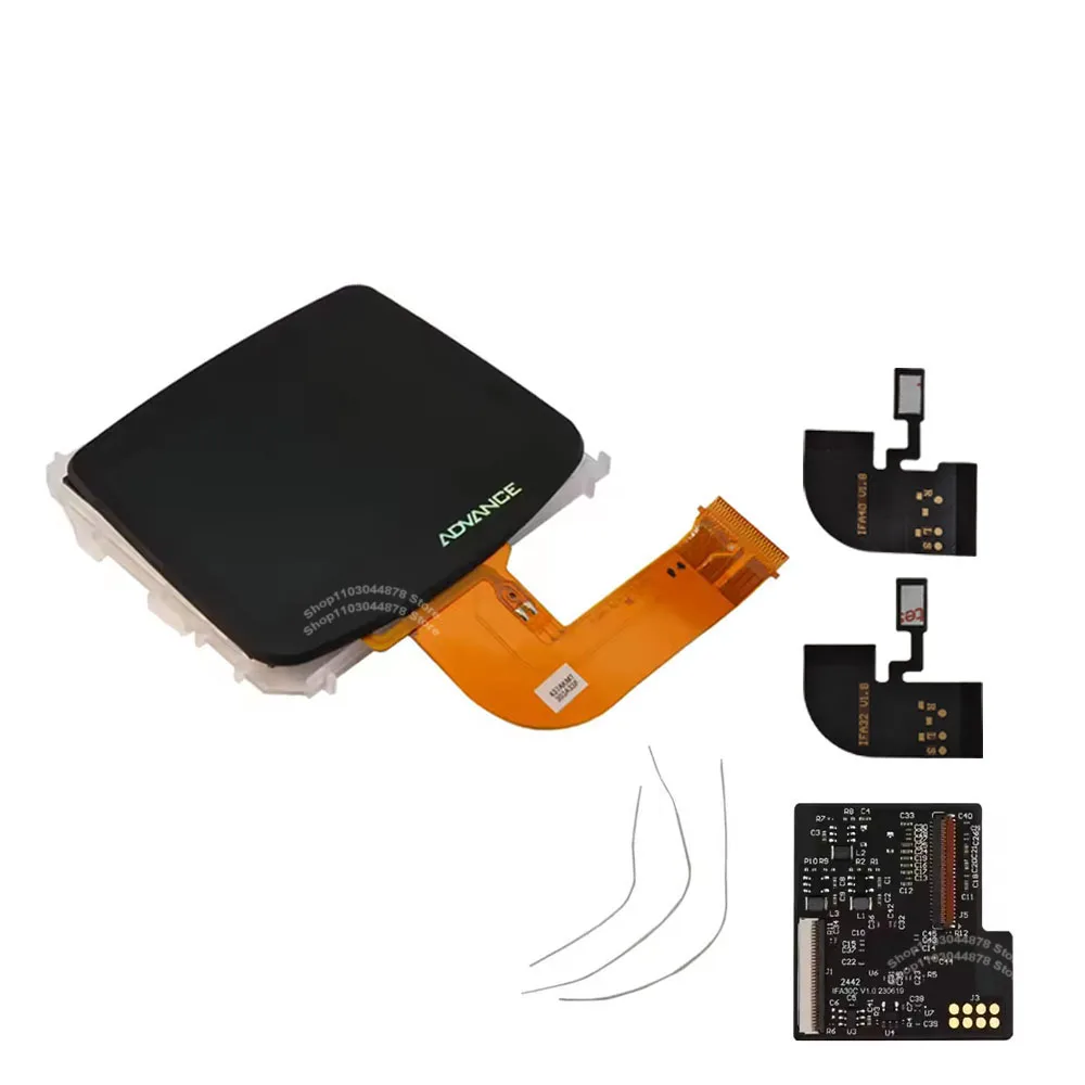 IPS V4 Pre-gelamineerde scherm LCD-schaalsets 1800mAh ingebouwde lithium batterij met Type C oplaadpoort batterijdeksel voor GBA