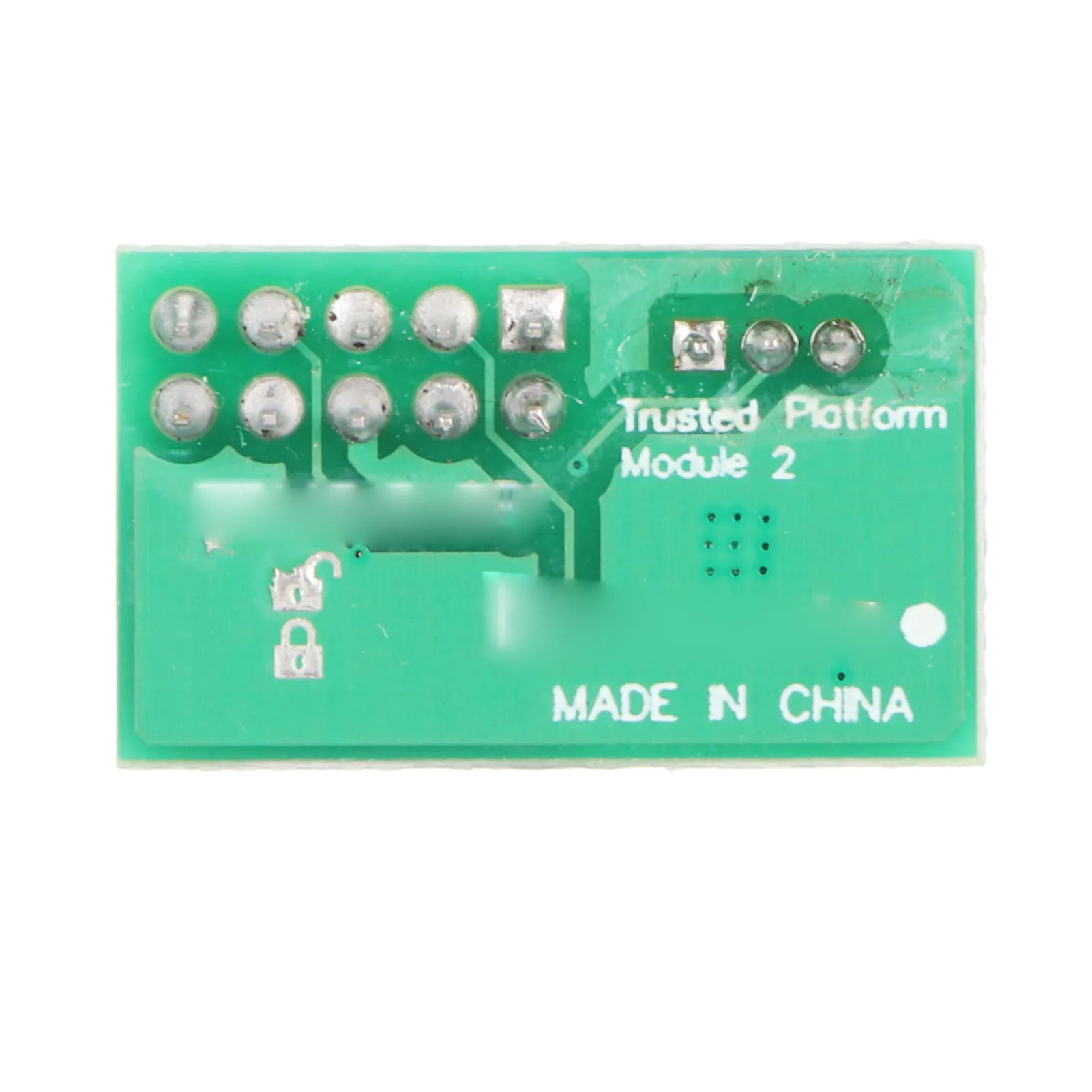 TPM 2.0 Module SPI Interface for SuperMicro AOM TPM 9670V S for Intel TXT Win Chromebook 9670 Chipset 10Pin SPI Security Module