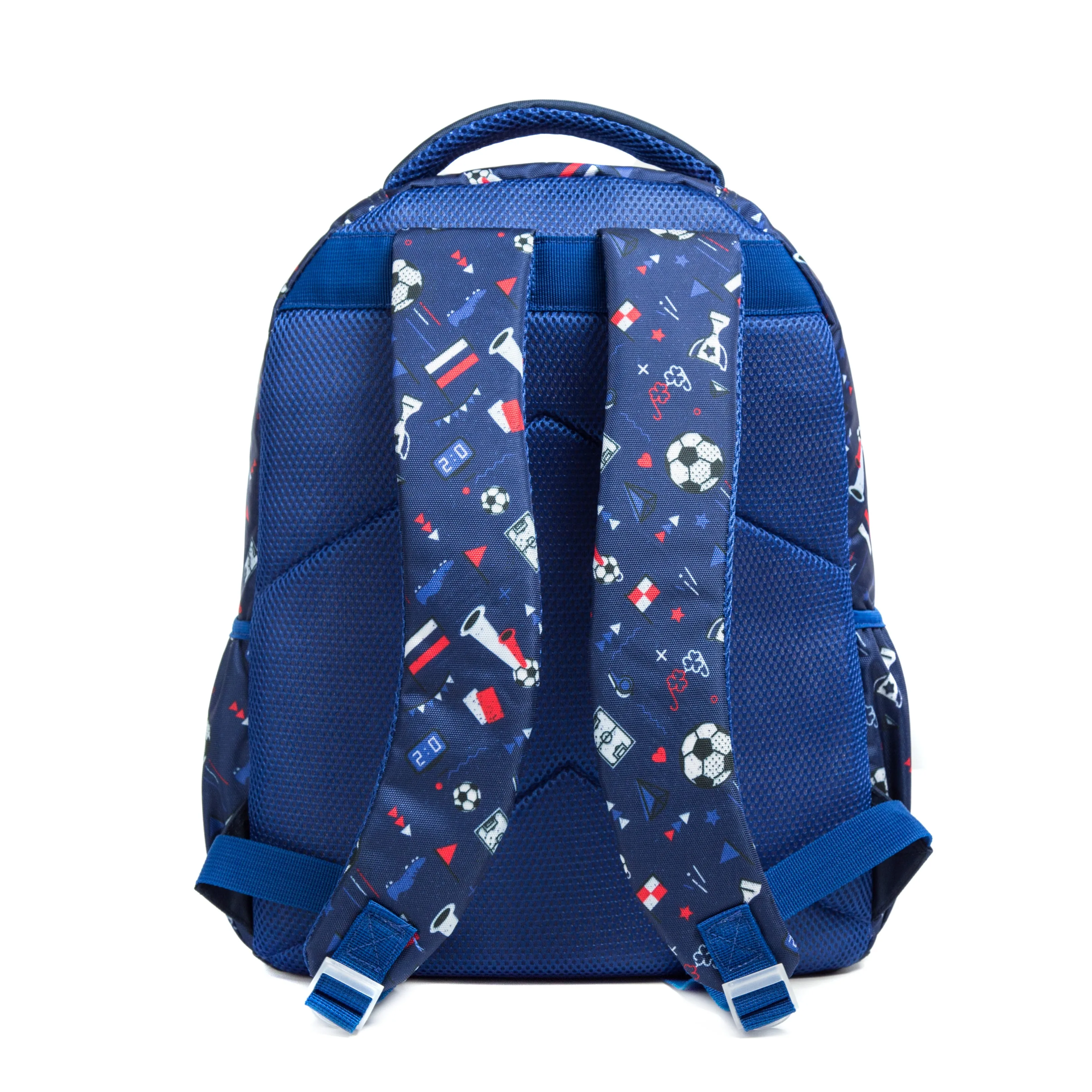 Mochila escolar de fútbol para niños, mochila con fiambrera para niños, estudiantes de escuela primaria de preescolar