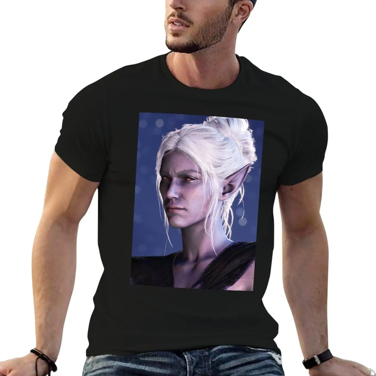 

That look Minthara gives Tav before streaming smut directly into their brain T-Shirt cotton tshirt 100% T-Shirt