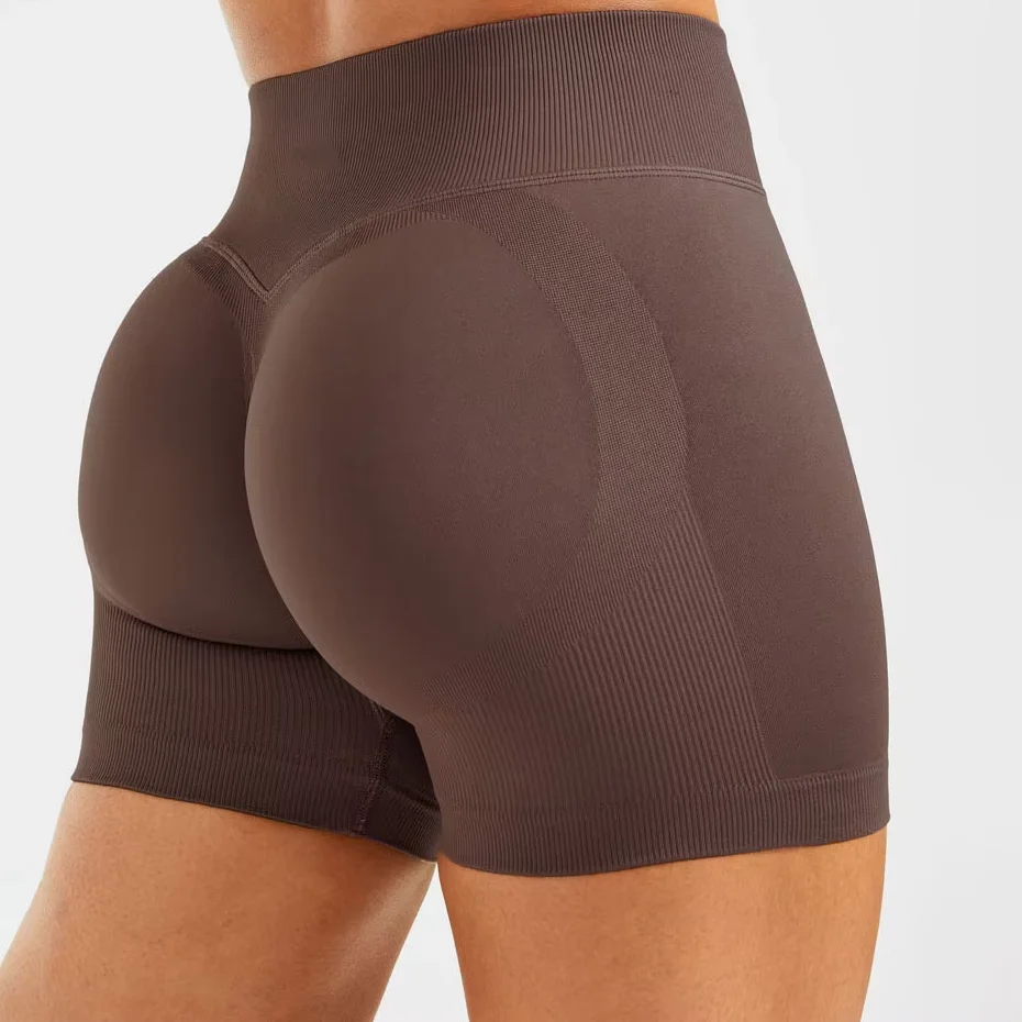

RUSHBURN Adapt Seamless Shorts High Waist Women Gym Clothes Workout Scrunch Butt Yoga Leggings Fitness Sports Cycling Short