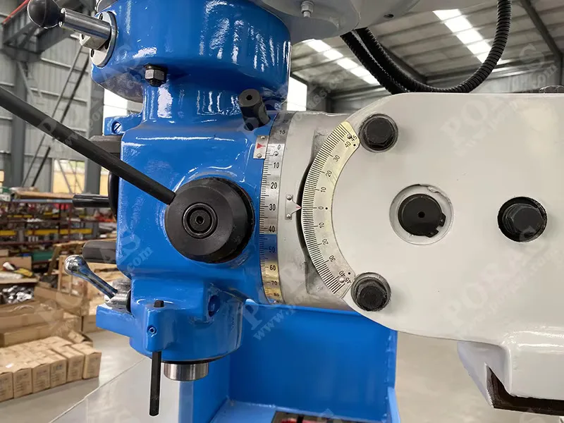 High Quality 5HS Vertical Milg Hine With Variable Speed And Universal Turret Washer Core Component Motor