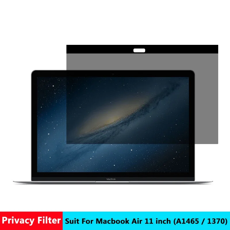 Cauklo Magnetic Privacy filter Screens Protective film for Macbook Air 11 inch For Apple laptop model number A 1465 / A1370