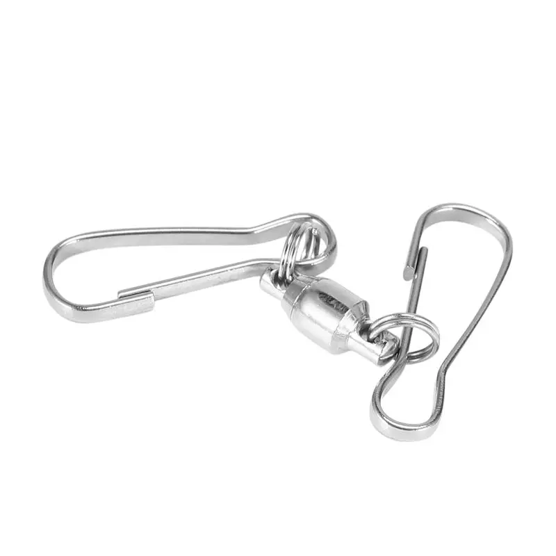 AT63-40 Pack Spinning Double Clip Swivel Hooks For Wind Spinners, Windsock, Bird Feeders, Wind Chimes Crystal Twisters Party