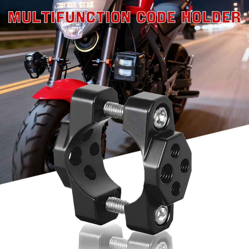Motorrad Lampe Halterung 22-32mm Multifunktions Halter Griff Feste Stoßstange Scheinwerfer Licht Klemme Moto Hilfs Scheinwerfer Clip