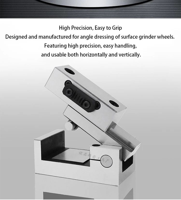 Grinding wheel dresser AP50, handheld grinder bevel gauge AP60, angle graduated former, stone milling tool, truing knife