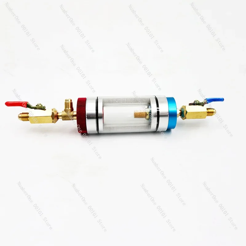 Auto Air Conditioner Refrigerant Filler Vacuum Type Water Tank Replacement, Repair Tool Assembly Parts