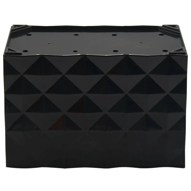 

N04R 3X Black Professional Salon Shear Holder For Stylist Scissors Rack Holder Case Hair Clips Storage Box