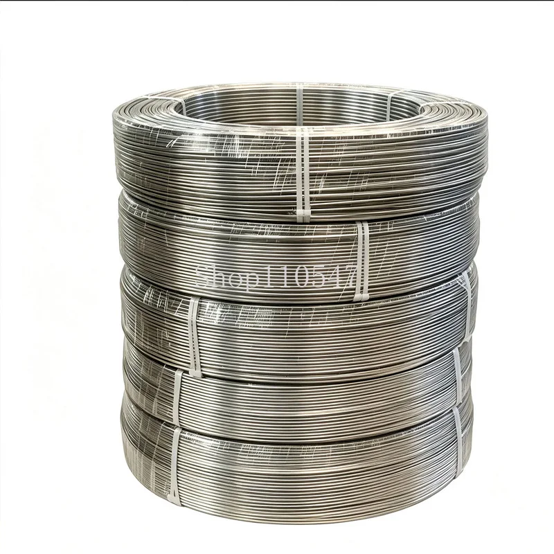 1M-10M OD2-16mm Soft Coil 304 Stainless Steel Tube Tubing Airs Conditioning Refrigeration Capillary Wire Pipes 2/3/4/6/8/10/12