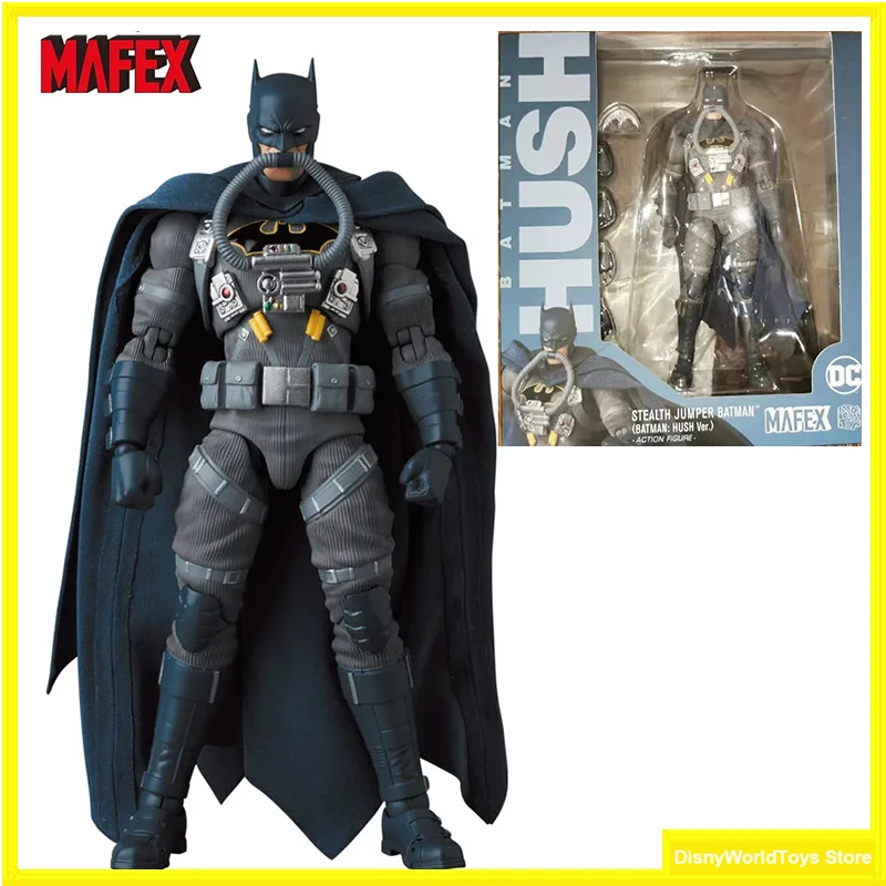 

100% Original Mafex 166 MAFEX STEALTH JUMPER BATMAN HUSH Ver In Stock Anime Figures Model Toys