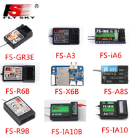 Flysky FS-GR3E FS-A3 FS-A6 FS-R6B FS-X6B FS-iA6 FS-iA6B FS-BS6 FS-A8S FS-R9B FS-iA10 FS-iA10B Rc Receiver for  Transmitter