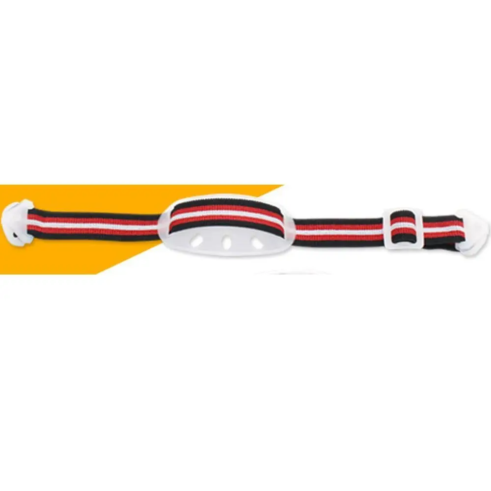 

White Helmet Chin Strap Breathable Red Black Chin Strap Plastic Hard Hat Chin Strap Construction Site