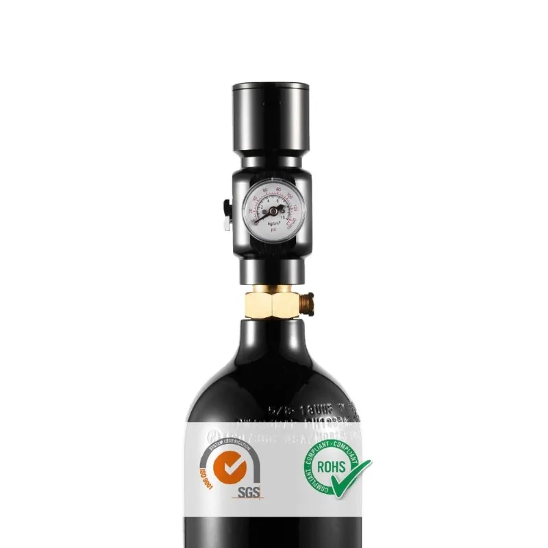 Mini CO2 regulator pneumatic tool