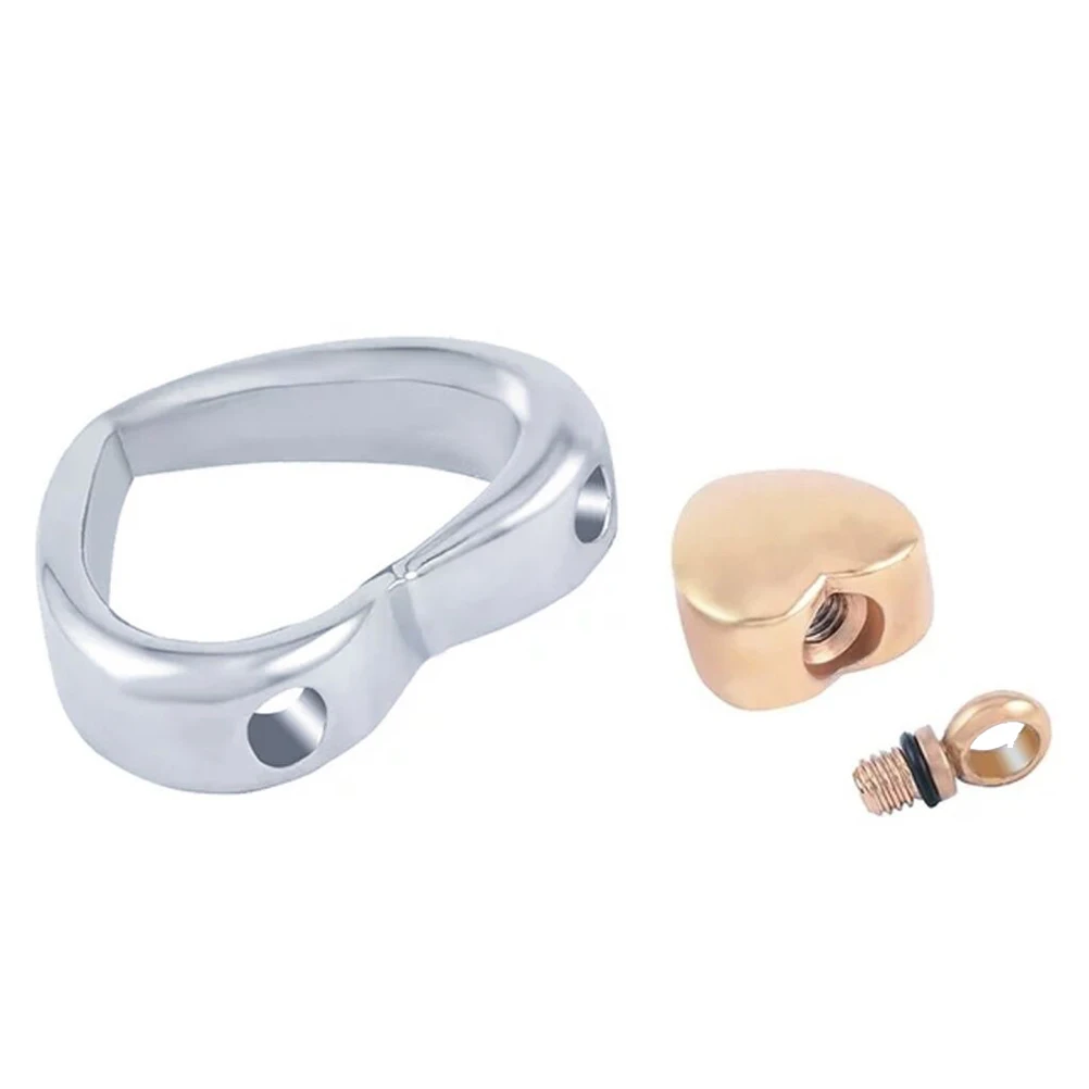 

Double Heart Shape Necklace Stainless Steel Urn Pendant Jewelry Openable Memorial Necklace Keepsake Gift for Pet Ashes Size S