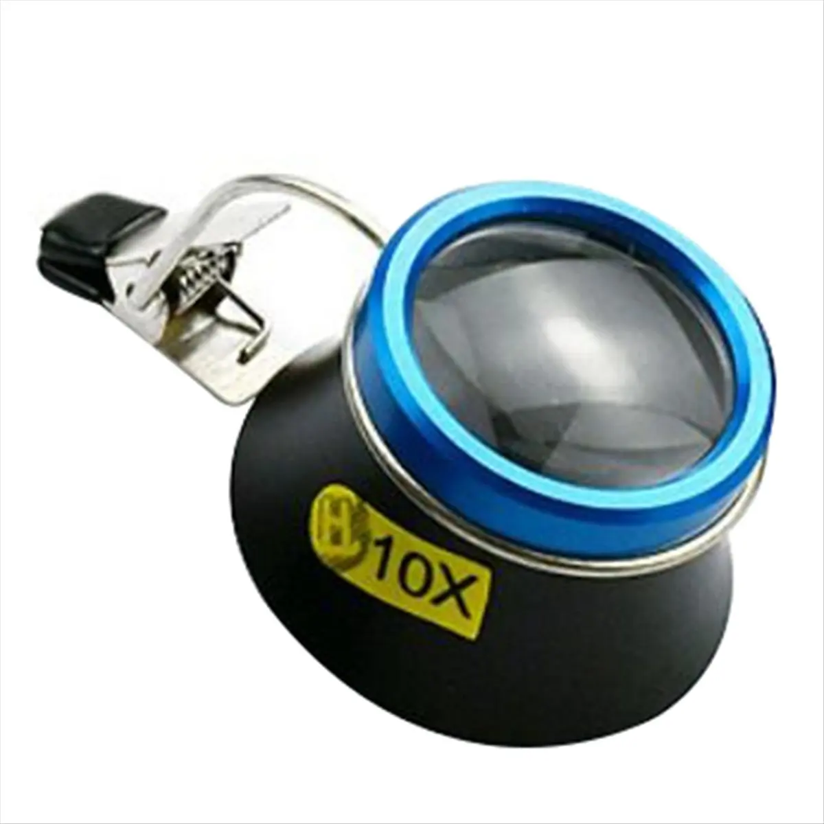 A003 10X Eyeglass Magnifier Clip-on Eye Magnifier Portable Eyepiece Craft Operator Watchmaker Repair Tool