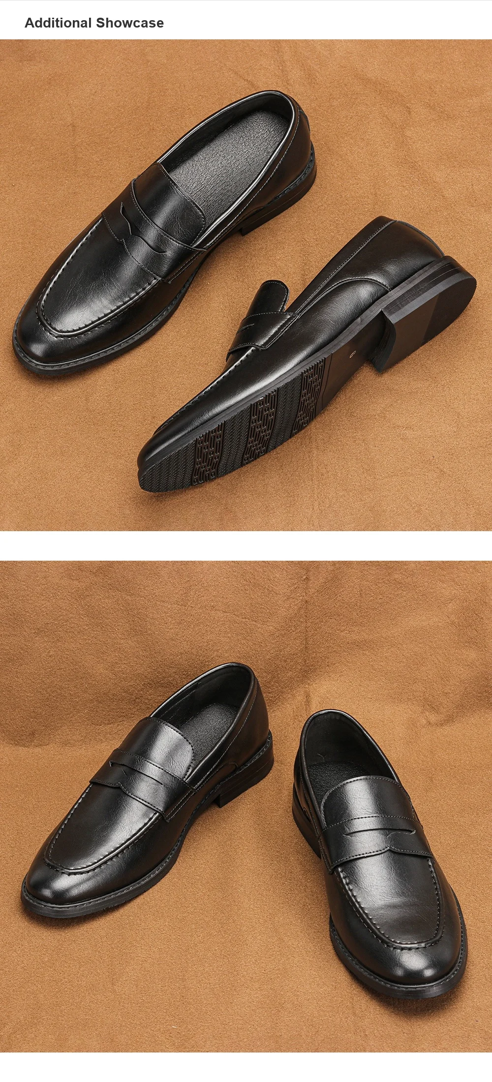 Herren-Loafer Modische Atmungsaktive Sommer-Komfortschuhe für Männer – Detail 5