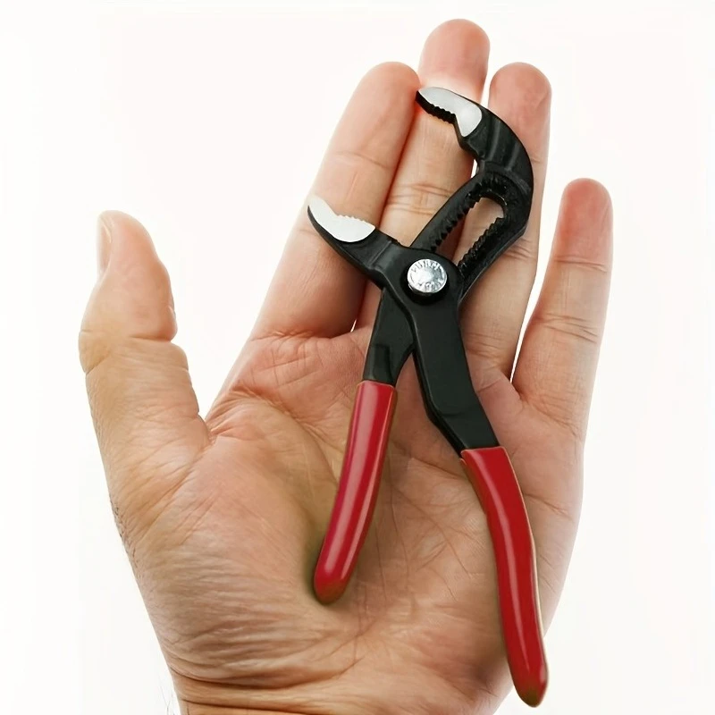 

13-Adjustable Multi-Function Small Wrench | Chrome Vanadium Steel Pump Pliers for Auto Repair, Universal Nut and Round Tube Use