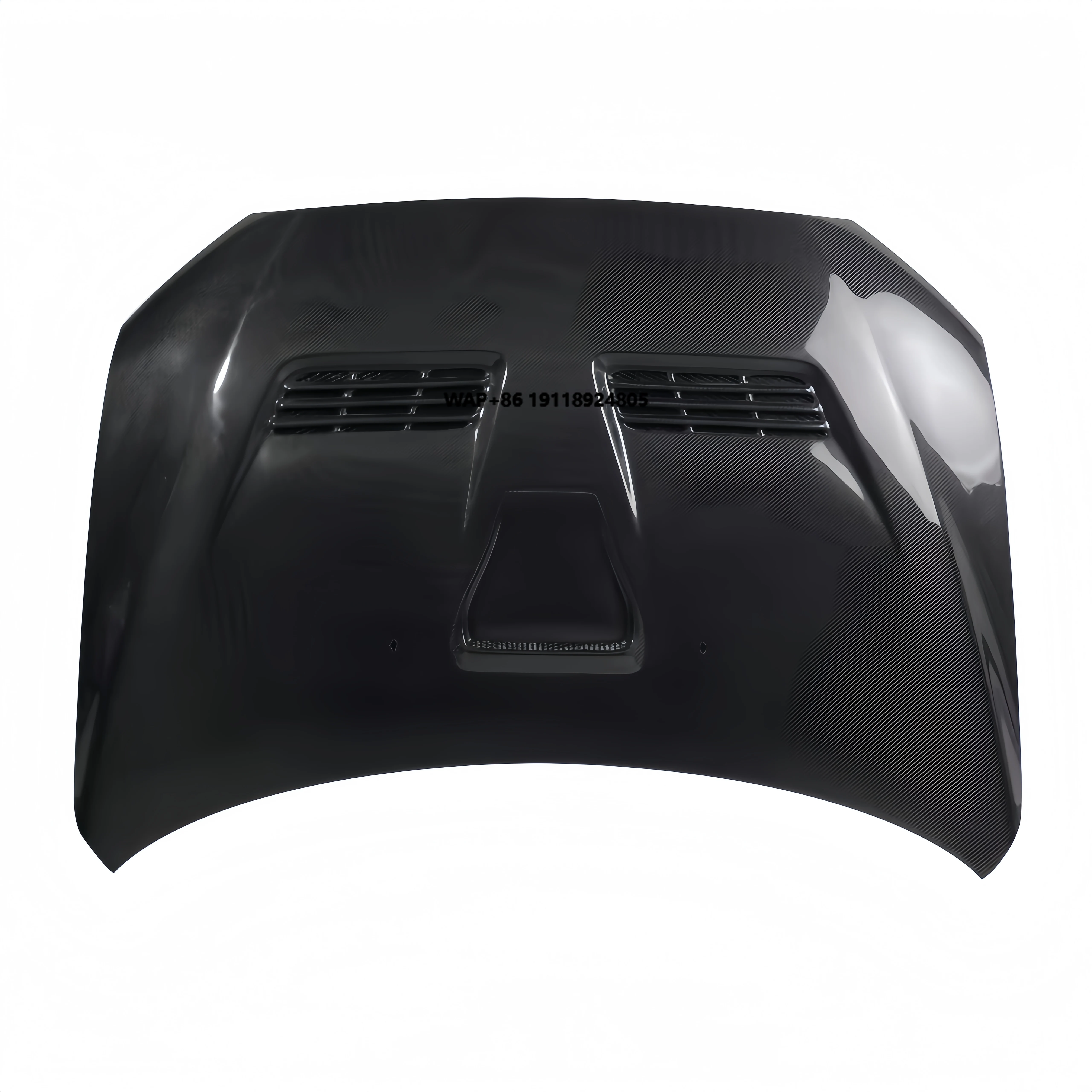 

New Black Carbon Fiber Hood for 2007-2015 Lancer EVO X Retrofit/Upgrade