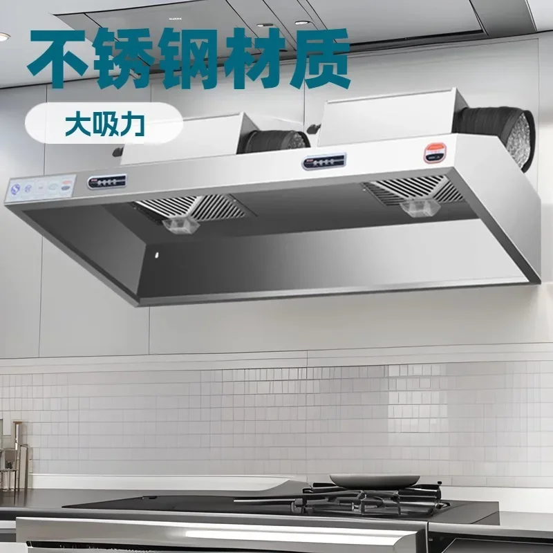 

Всасывающая кухонная крышка из нержавеющей стали, коммерческая вытяжка, большой очиститель дров, сельская местность