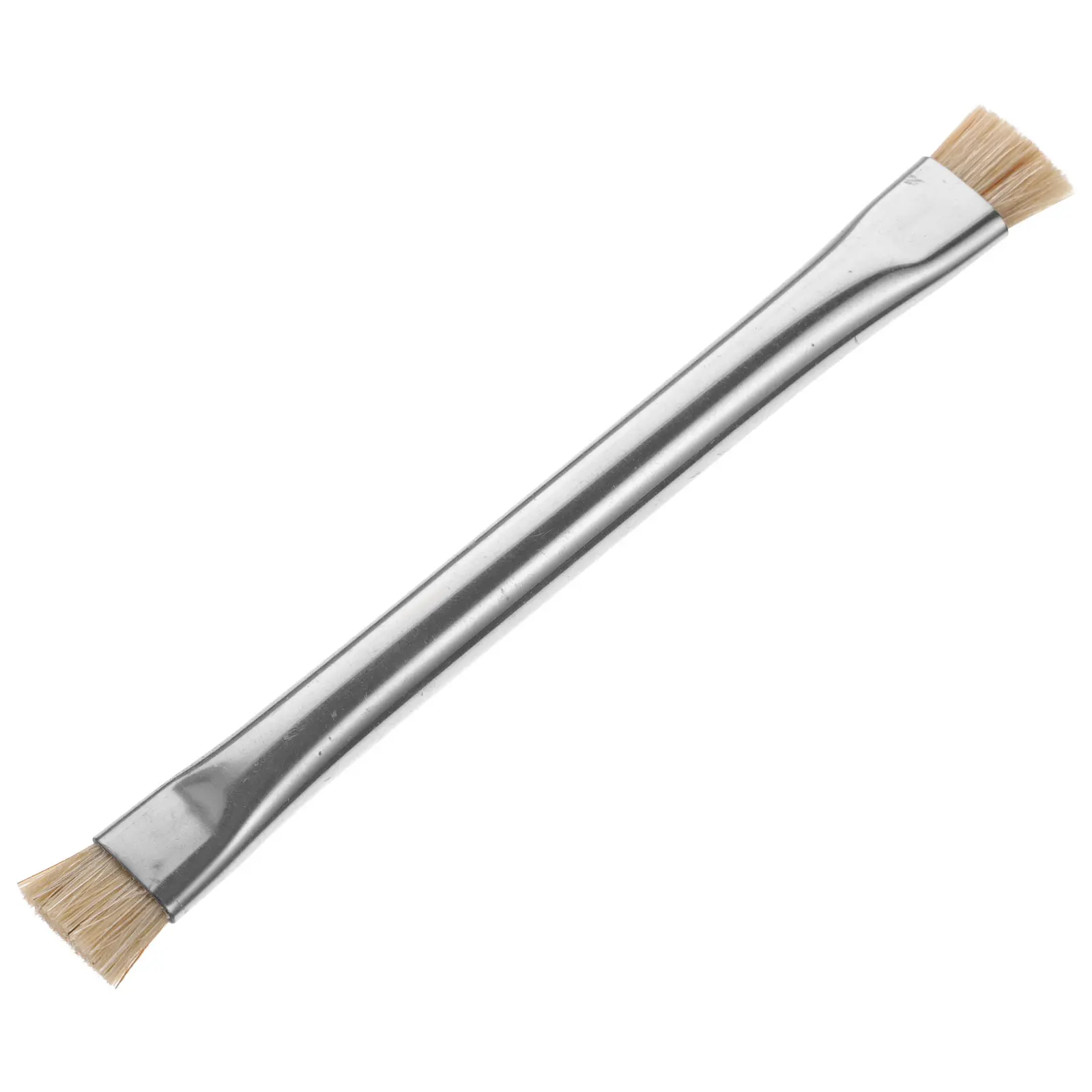 

Mobile Phone Motherboard Cleaning Brush Anti-static Soft Flat Cell Double Head Stainless Steel Computer Keyboard