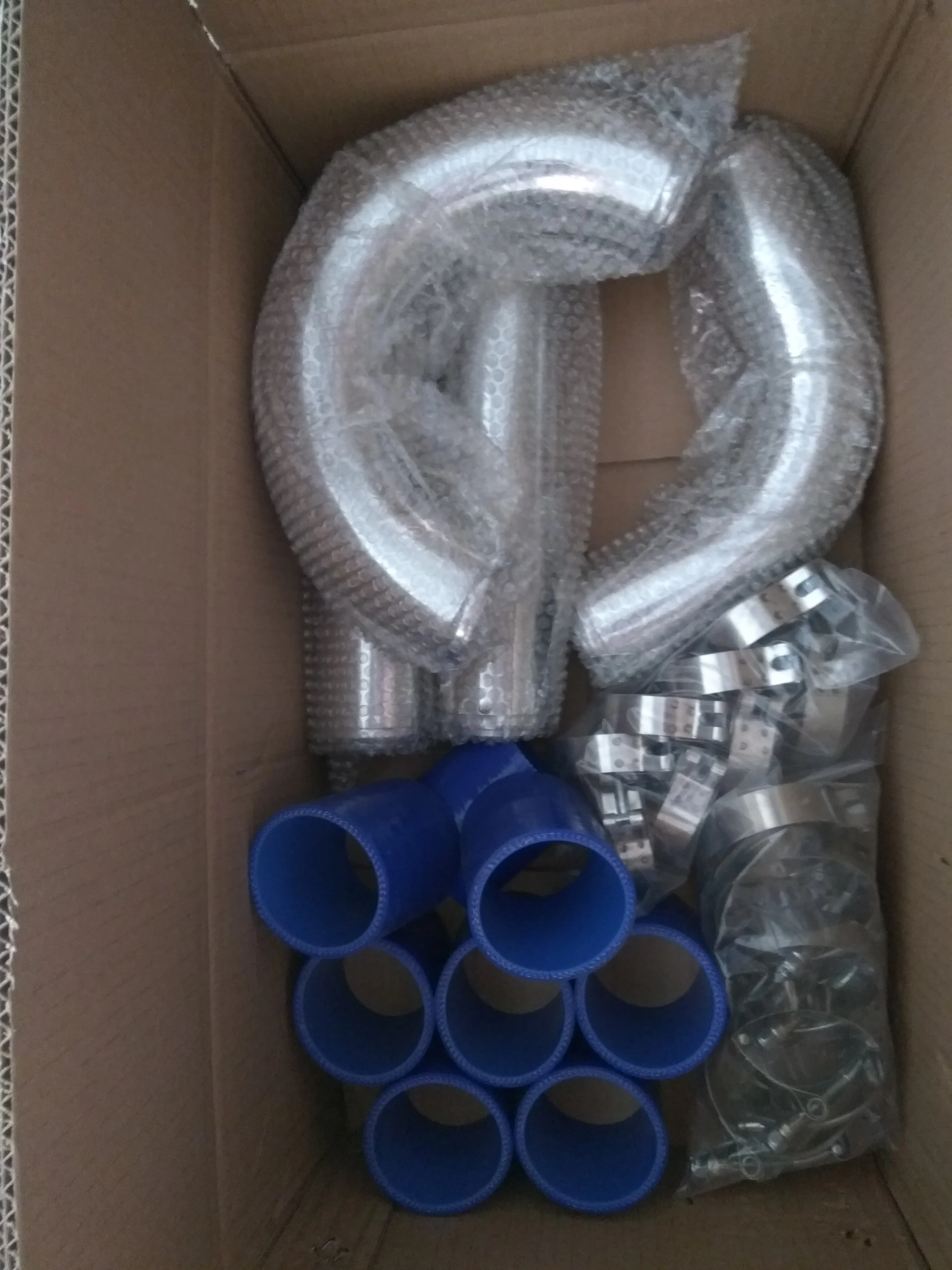 Universal Intercooler Piping Kit 8pc 2.5