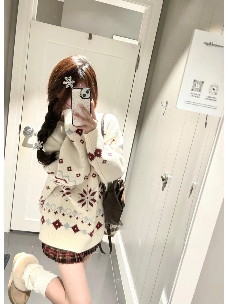 

Thiened Long Sve Cisas Knitted Sweater Women's Winter Warm Long Sve Overhead Knitwear Soft Korean Sle Loose Fit
