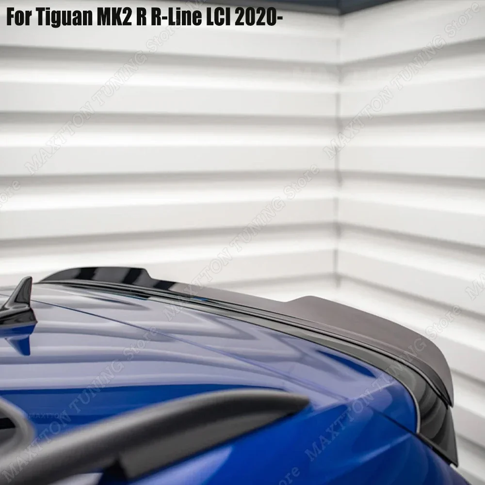

FOR VOLKSWAGEN TIGUAN MK2 R R-LINE MAXTON STYLT SPOILER CAP V.2 REAR ROOF SPOILER TAIL WING BODYKITS 2020-2023 LCI