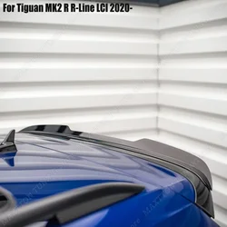 FOR VOLKSWAGEN TIGUAN MK2 R R-LINE MAXTON STYLT SPOILER CAP V.2 REAR ROOF SPOILER TAIL WING BODYKITS 2020-2023 LCI