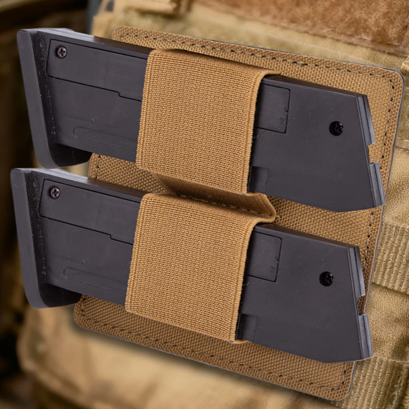 Tactical Hook Loop Panel Pouch Mag Pouch Hook Backed Magazine Tool Bags Insert Organizer Paste Board Accessories Holder