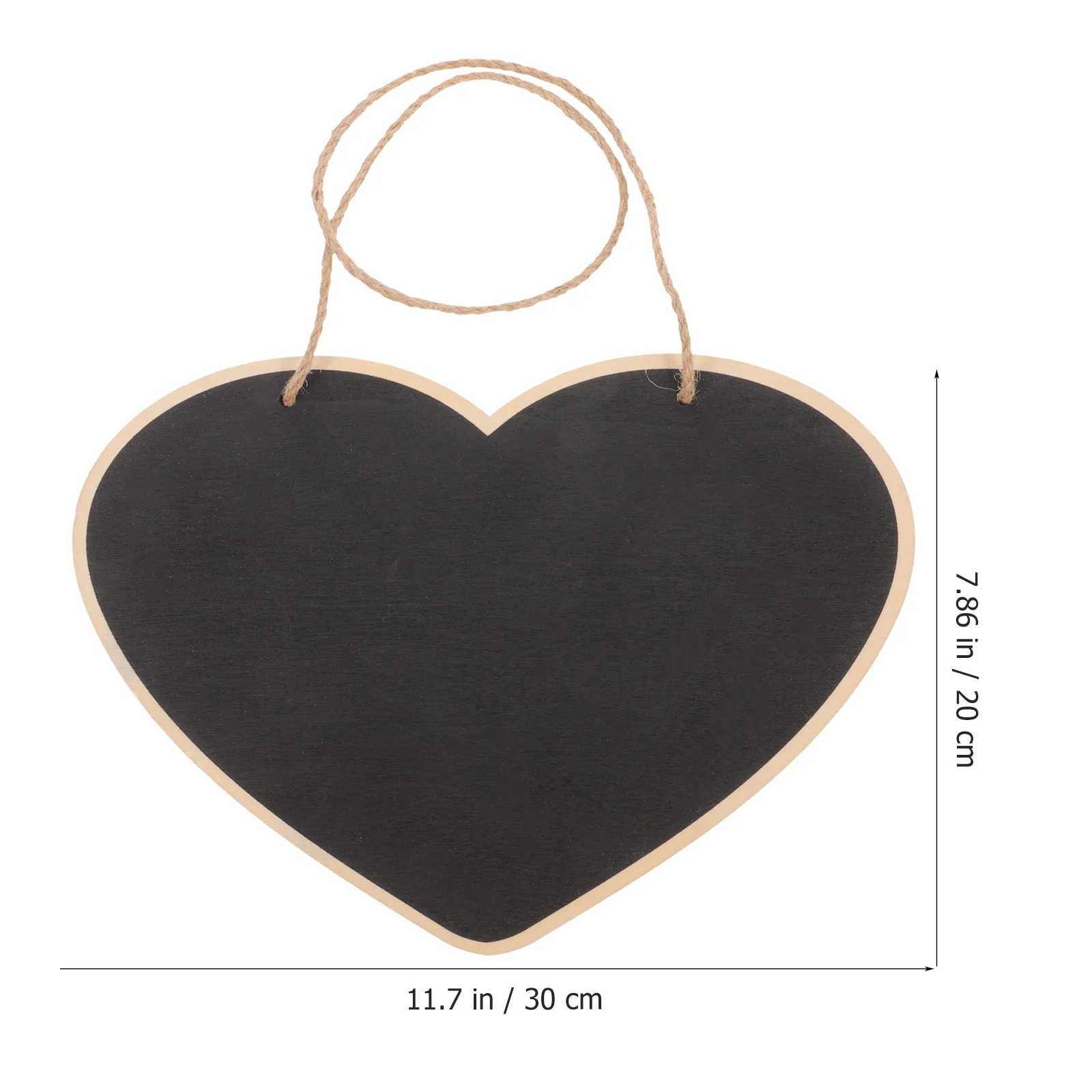 Message Board Wall Memo Decorating Chalk Sign Erasable Name Plaques Hanging Signage Chalkboard Wooden