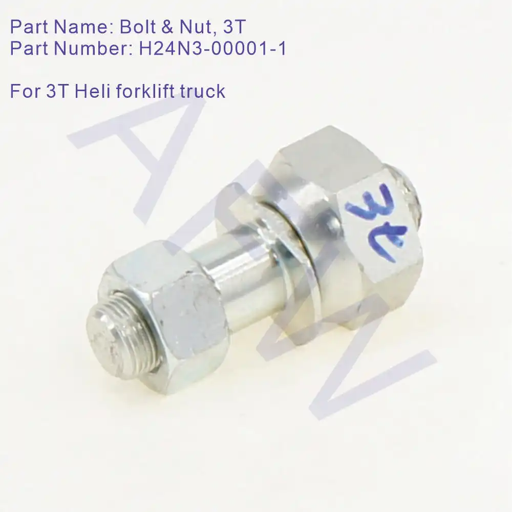 

H24N3-00001-1,Bolt & Nut for front wheel hub,For 3T Heli forklift truck